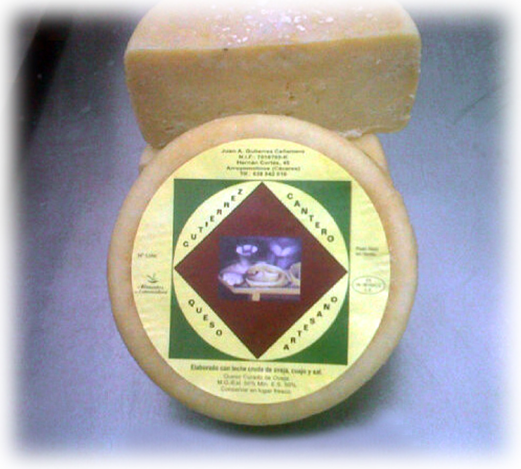 Queso artesano Gutiérrez Cantero