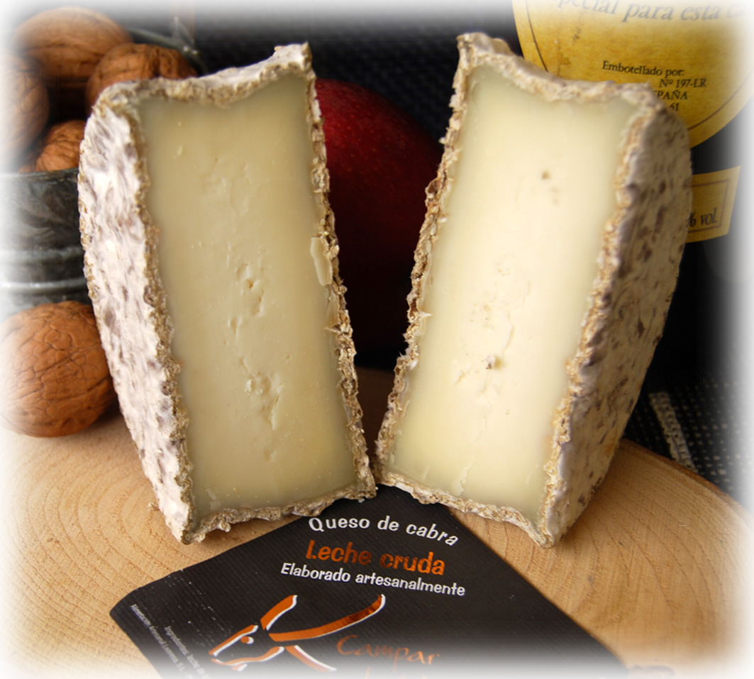 Queso de cabra leche cruda